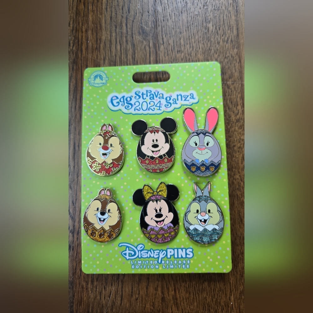 Disney Character Easter Egg Pins